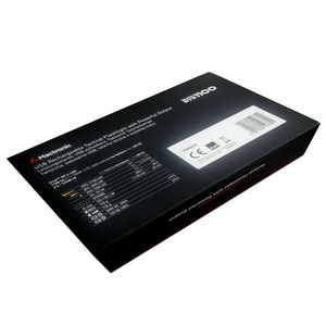 Factory Custom Design Luxury Magnetic Flip Closure Cardboard Black Gift Box With Foam Insert - Product Image 4