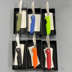 سكين قابلة للطي صغيرة متعددة الأغراض #24 بشفرة مشرط مع ABS ، سكين مطوي - Product Image 2