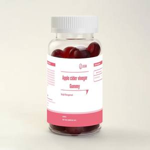 Caramelle Gommose al Vinagre di Sidro di Mele Biologico con Aroma Naturale Personalizzato, Vitamine per Perdita di Peso, Energia e Metabolismo - Product Image 1