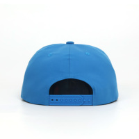 5-delige op maat gemaakte logo-borduurpatch sport pet met ongestructureerde snapback sluiting en effen petten