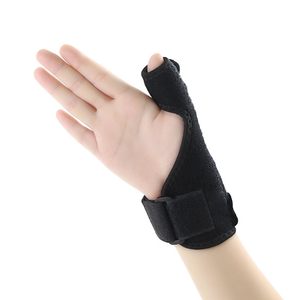 Adjustable Neoprene Spring Steel Plate Sports Safety <strong>Thumb</strong> Support Brace Hand Guard <strong>Splint</strong> <strong>for</strong> Arthritis-Black Universal - Product Image 2