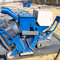 Machine de sablage de béton Anke 30 KW pour le nettoyage des lignes de marquage routier, l'élimination de la rouille et la prétraitement des métaux, à usage intensif