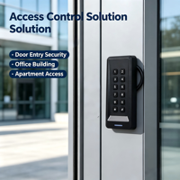 Lector de Control de Acceso RFID con Tarjeta de Proximidad EM4100 MF, con Interfaz Wiegand 26 34 y RS485, Lee Etiquetas de Identificación RF