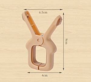 Clips de serviette de chaise de plage grande pince en plastique de blanchisserie pinces à linge de couleur vive épingles coupe-vent pour chaises longues blanchisserie chaises de <span class=keywords><strong>piscine</strong></span> - Product Image 6