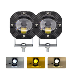 Led <b>Driving</b> <b>Light</b> 40W 6000K 12V 6000Lm For Car Motorcycle Offroad Upgrade Universal Fit - Product Image 4