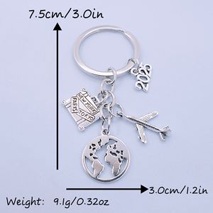 2025 cadeau de saison de remise des diplômes porte-clés pendentif phrase inspirante transfrontalière vacances petit cadeau lettrage porte-clés en métal - Product Image 6