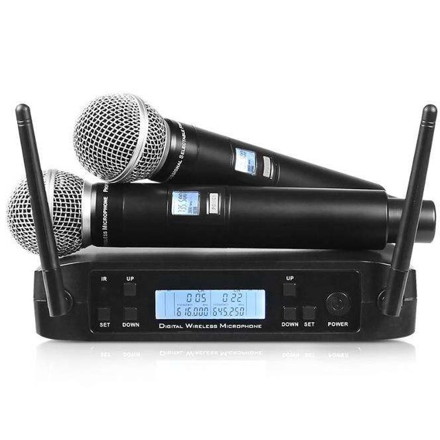 Professional Universal Mic GLXD4 Wireless Handheld Dynamic Microphone System Studio Microphone Kit GLXD4 Beta58a