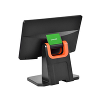 Terminal POS Android de 15,6 pulgadas a precio de fábrica con sistema de pantalla táctil dual
