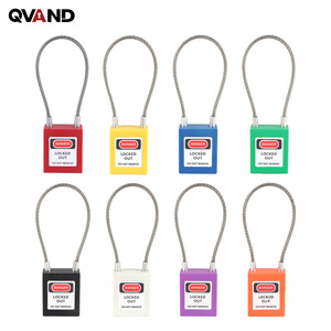 विद्युत सुरक्षा केबल संयोजन लॉक टैग के साथ औद्योगिक पैडलॉक टैगआउट विद्युत सुरक्षा मास्टर कुंजी लॉक टैग टैग - Product Image 6