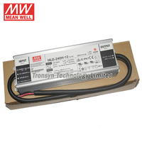 Alimentation LED Meanwell HLG-240H-12 240W à sortie unique 16A 12V avec gradation 0-10V, PFC, efficacité 90%