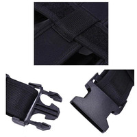 Ceinture tactique de chasse et de sport en plein air en matériau haute densité pour l'alpinisme avec pochettes – Ceinture tactique pratique