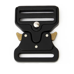 多种尺寸13-20-25-33-38-45-52mm金属扣定制带标志的快速释放皮带扣 - Product Image 1