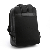 Mochila clásica de cuero personalizada para hombre, morral escolar de lujo, impermeable, a la moda