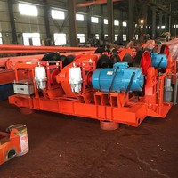 Treuil électrique à double tambour spécial pour la maintenance des chaudières, le levage et la manutention des plateformes
