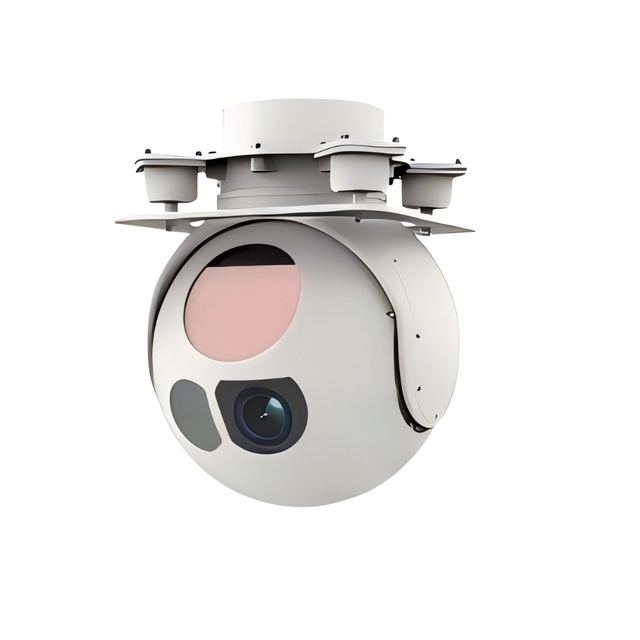 Dual-Axis Triple-Sensor Electro Optical Pod with Laser Rangefinder UAV Camera with Thermal and Visible Light Imaging