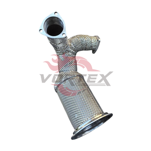 Tuyau d'échappement sport Vortex pour Audi S4 B9 3.0T 2017 avec bouclier thermique - Product Image 2