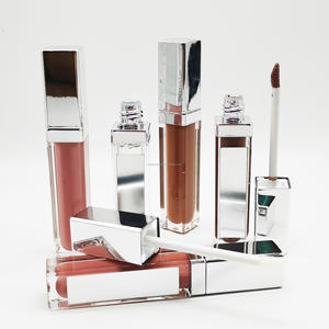 New Mould Bulk 6ml Square Lipgloss Mit LED Direct Miroir Luxury Nude Pigment Matte LED <strong>Lip</strong> <strong>Gloss</strong> With <strong>Light</strong> and Mirror Liner - Product Image 3