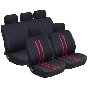 Universal 9pcs/set single mesh car seat covers versa simple atmosphere