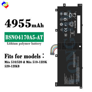 ใหม่ของแท้ BSNO4170A5-AT 7.68V 38Wh แบตเตอรี่แล็ปท็อปสำหรับเลอโนโว <span class=keywords><strong>Miix</strong></span> <span class=keywords><strong>520</strong></span> 510 510-12IKB BSNO4170A5-LH LH5B10L67278 - Product Image 2