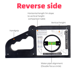 Instrument de mesure de pente multifonctionnel, règle d'angle, niveau de pente magnétique puissant, niveau de haute précision - Product Image 3