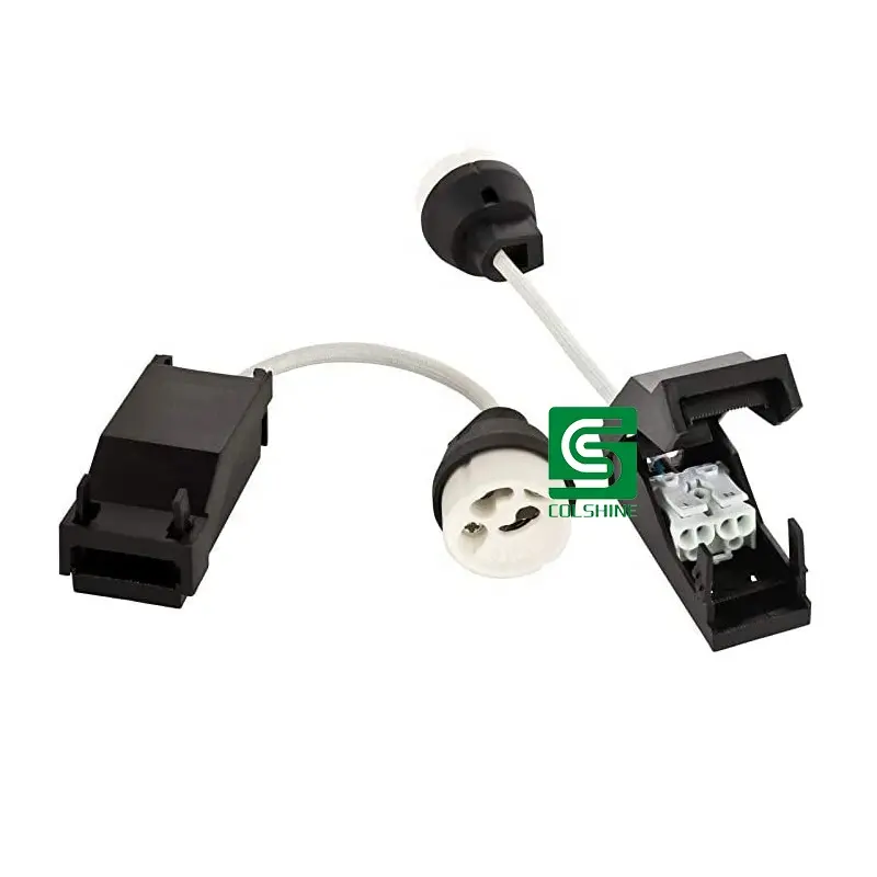 GU10 Ceramic Socket Lamp Holder Bulb Holder with Terminal Block for GU10 Spotlight Bulbs