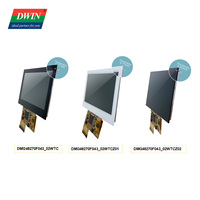 Módulo de Pantalla LCD TFT IPS Ultrafino DWIN de 4.3 Pulgadas, 480*272, Estructura COF, Puerto Serial, Pantalla Táctil, Panel HMI
