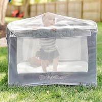 Moustiquaire Bébé Haute Qualité pour Berceau, Lit de Voyage, Poussette, Trotteur, Parc et Nacelle – Sac Compact Facile à Transporter