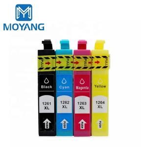 Huanyang — cartouches d'<span class=keywords><strong>encre</strong></span> compatibles avec <span class=keywords><strong>EPSON</strong></span> T1261-4, <span class=keywords><strong>520</strong></span>/630/633/635/840/7520, cartouches d'imprimante T1261 T1262 T1263 T1264, avec travail - Product Image 1