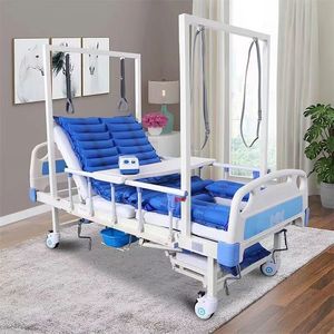 Cama de tracción ortopédica médica para girar a pacientes ancianos y paralizados, cama multifuncional para el hogar y el hospital con - Product Image 1