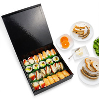 Boîte à emporter Sushi personnalisée de haute qualité Boîtes à gâteaux en carton Kraft Boîtes à gâteaux Portable Food Mailer Tiroir Boîtes à cupcakes OEM Carré Accepté
