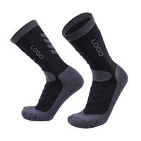 Meilleure vente Cushion Grip Sports Sock Custom Made Crew Athletic Football Soccer Grip Socks