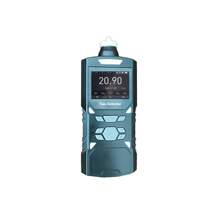 เครื่องตรวจจับก๊าซแบบพกพา 5 in 1 ตรวจจับ CO H2S O2 Ex CO2 พร้อมปั๊มในตัวสำหรับอุตสาหกรรม - Product Image 1