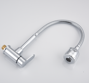 Modern Single Handle 360 Degree Swing <strong>Sprayer</strong> Zinc Alloy <strong>Kitchen</strong> <strong>Faucet</strong> for Sink Bathroom <strong>Wall</strong>-<strong>mounted</strong> <strong>Kitchen</strong> <strong>Faucet</strong> - Product Image 2