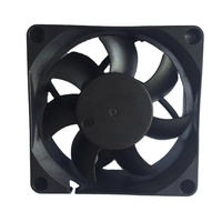 Ventilateur de refroidissement DC 7025 5V 12V 24V, ventilateurs axiaux autoportants en plastique à 7 pales, 70x70x25mm, refroidisseur 70mm
