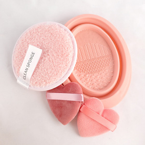 46PC <strong>Makeup</strong> Tool Set with Bag 25-Piece Synthetic Fibre &amp; Wood Handle Brushes and Puff Large Travel Case <strong>for</strong> Pre/Post-<strong>Makeup</strong> Use - Product Image 5