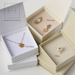 PandaSew Custom Logo Luxury Magnetic Closing <strong>Gift</strong> Cosmetics <strong>Earrings</strong> Necklace Rings Packaging Jewelry <strong>Box</strong> - Product Image 5