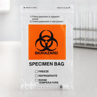 Pochette pour échantillons LDPE 6x9 pouces 2 mil transparente scellable pour documents, échantillonnage hospitalier, coursier, entrepôt, tests, vente en gros, OEM, ODM