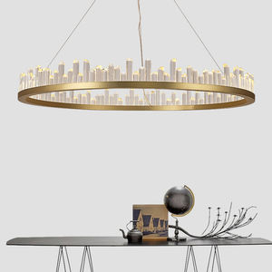 <span class=keywords><strong>2022</strong></span>การออกแบบที่ดีที่สุด K9ร่วมสมัยคริสตัลจี้แสงรอบโคมไฟระย้าคริสตัลสำหรับห้องพักตกแต่ง - Product Image 2