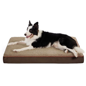 Fabrikant Op Maat Gemaakte Luxe Grote Zachte Omkeerbare Orthopedische Geheugen Ei-Krat Schuim Hond <span class=keywords><strong>Bed</strong></span> Verwijderbare Wasbare Afdekking Maat-Xl - Product Image 1