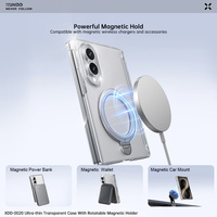 XUNDD Support rotatif à 360° avec protection de charnière pour Samsung Galaxy Z Fold 8 Ultra 8 7, coque antichoc avec film de protection d'écran et couverture arrière