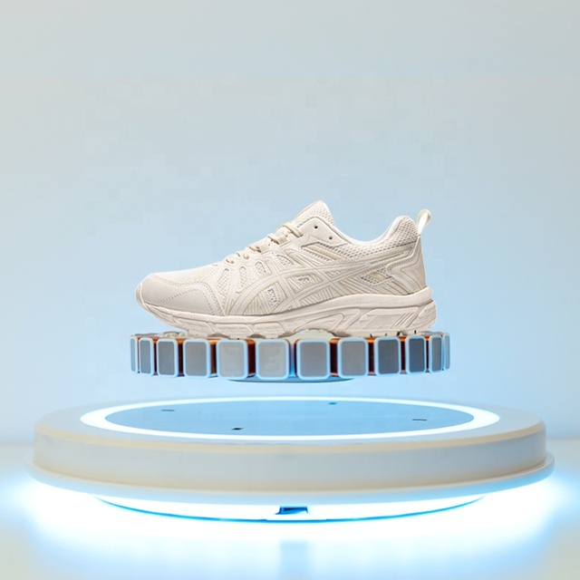 500g Modern Luxury ABS Table LED Magnetic Levitation Floating Cardboard CE ROHS Certified Shoe Bag Display Stand