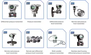 4-20mA HART Gauge Pressure Transmitter Smart Explosion Proof Pressure Sensor 0.05% 0.075%