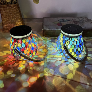 Kits de carreaux de mosaïque en verre avec bougeoir lumineux pour adultes paquet de matériaux d'artisanat veilleuse cadeaux faits à la main - Product Image 5