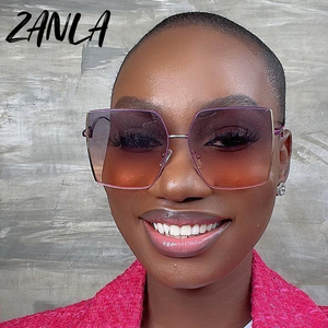 高級リベットパールレターBサングラス女性用男性ブランドデザインファッションレトロレディース男性車ドライビングメタルUv400メガネ2023 - Product Image 5