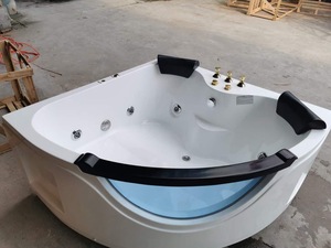 Bañera moderna de plástico para <span class=keywords><strong>SPA</strong></span> para adultos, bañera de masaje acrílica para 2 personas - Product Image 2