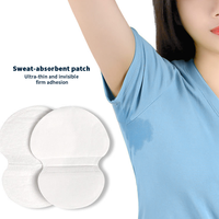 Coussinets anti-transpiration pour les aisselles, coussinets anti-transpiration pour les aisselles pour femmes et hommes, coussinets jetables pour les aisselles pour la transpiration