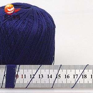 Fil de <span class=keywords><strong>coton</strong></span> 100% à petite tresse, doux et épais, pour <span class=keywords><strong>crochet</strong></span> et tricot, idéal pour shorts, teint, économique, pour la fabrication de dentelle - Product Image 2
