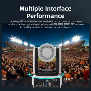 Caméra PTZ Super Téléobjectif Professionnelle 4K 60fps avec <span class=keywords><strong>Zoom</strong></span> Optique 30X MC630 - Vidéoconférence UHD Longue Portée et Streaming en Direct - Product Image 6