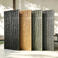Revêtement mural en pierre PU, panneau mural décoratif, design rayé, 1200x600x25mm, imperméable, anti-corrosion, pour la décoration murale de jardin