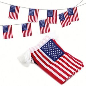 Drapeaux en ficelle personnalisés en petite série, écologiques, couleurs vives qui ne s'estompent pas, édition pays populaires - Product Image 3